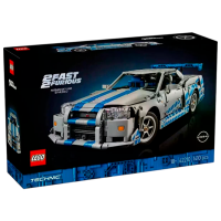 Constructor LEGO 2 Fast 2 Furious Nissan Skyline Gt-R Gray Numărul de piese 1410, 18+