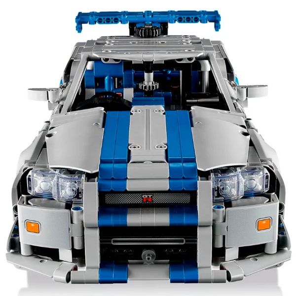 Constructor LEGO 2 Fast 2 Furious Nissan Skyline Gt-R Gray Numărul de piese 1410, 18+ photo 3