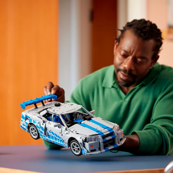 Constructor LEGO 2 Fast 2 Furious Nissan Skyline Gt-R Gray Numărul de piese 1410, 18+ photo 4