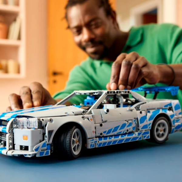 Constructor LEGO 2 Fast 2 Furious Nissan Skyline Gt-R Gray Numărul de piese 1410, 18+ photo 5