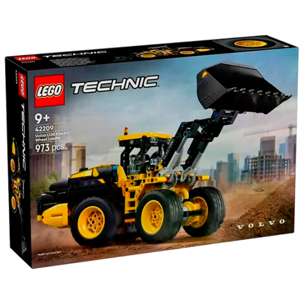 Constructor LEGO Volvo L120 Electric Wheel Loader Yellow Numărul de piese 973, 9+ photo 1