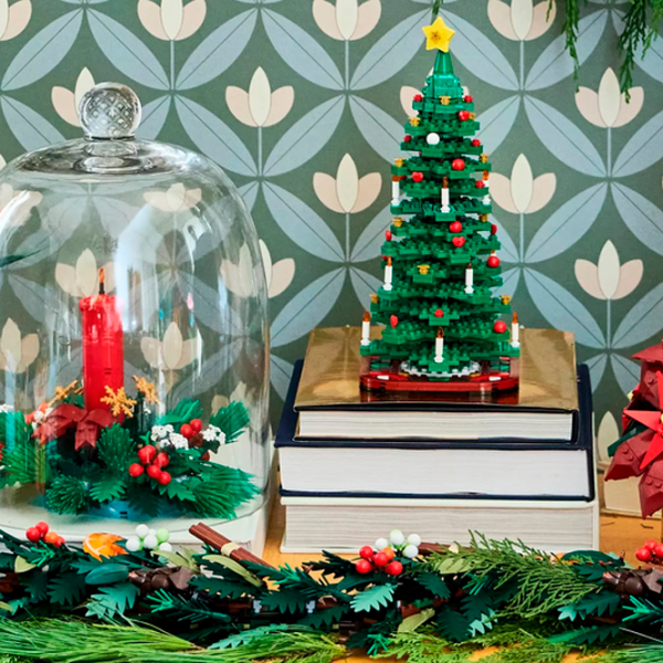 Constructor LEGO Christmas Table Decoration Green Numărul de piese 433, 12+ photo 6