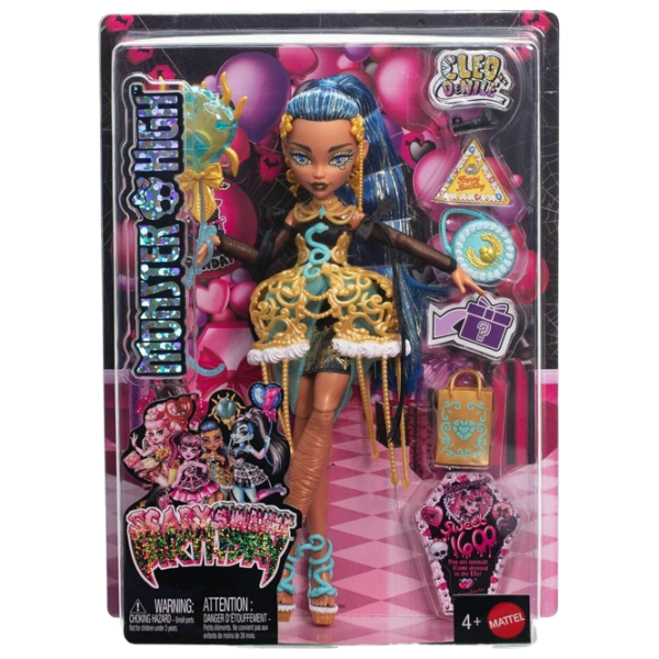Păpușă Mattel Scary Sweet Birthday model JBG76 3+ photo 5