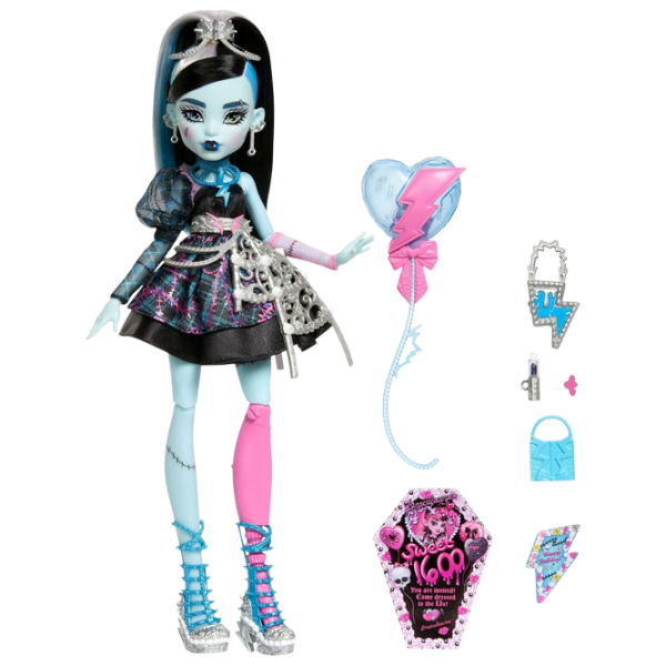 Păpușă Monster High Frankie Stein model JBG75  3+ photo 4