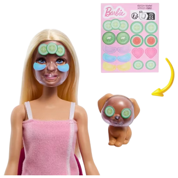 Set Barbie Spa Day model HYV31 3+ photo 4