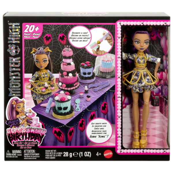 Păpușă Monster High Claween Wolf model JBG78 3+ photo 3