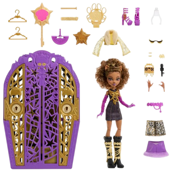 Păpușă Monster High Clawdeen Wolf model JBG80 3+ photo 2