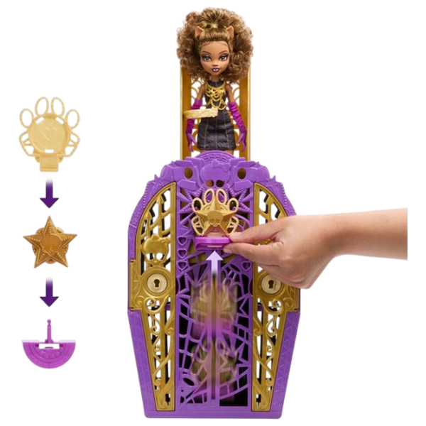 Păpușă Monster High Clawdeen Wolf model JBG80 3+ photo 4