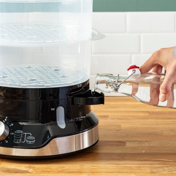 Aparat de gătit cu aburi Tefal VC204810 Black 800 W photo 4
