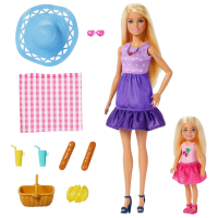 Păpușă Barbie Barbie and Chelsea Sisters model JBF43  3+