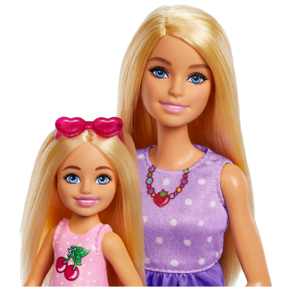 Păpușă Barbie Barbie and Chelsea Sisters model JBF43  3+ photo 4