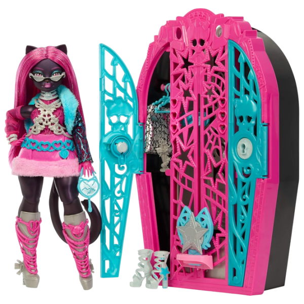 Păpușă Monster High Catty Noir model JBG82 3+ photo 1