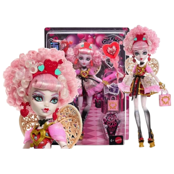 Păpușă Monster High Cupid Asteria model JBG77 3+ photo 4