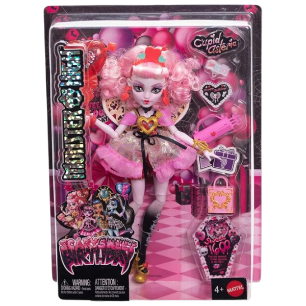 Păpușă Monster High Cupid Asteria model JBG77 3+ photo 6