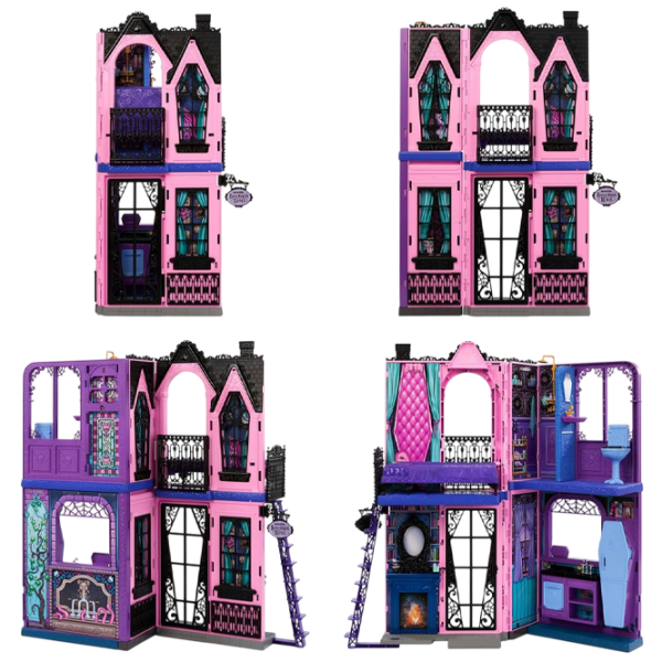 Căsuță pentru păpuși Monster High Boo-tique Hotel căsuță JBF16 3+ photo 6