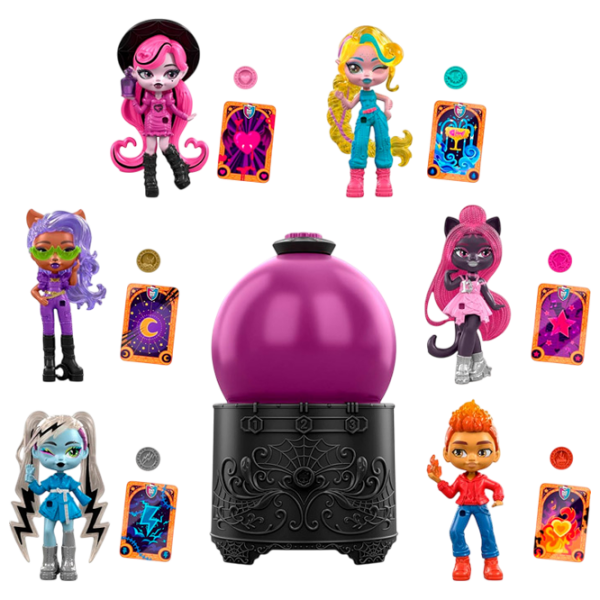Păpușă Monster High Crystal Ball Mini Dolls model JCX99 3+ photo 1