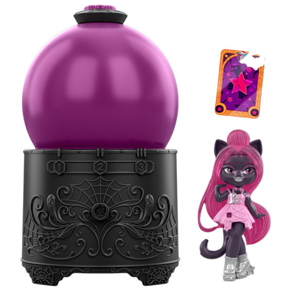 Păpușă Monster High Crystal Ball Mini Dolls model JCX99 3+ photo 2