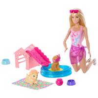 Set Barbie Pool Party Toy model JBF35 3+