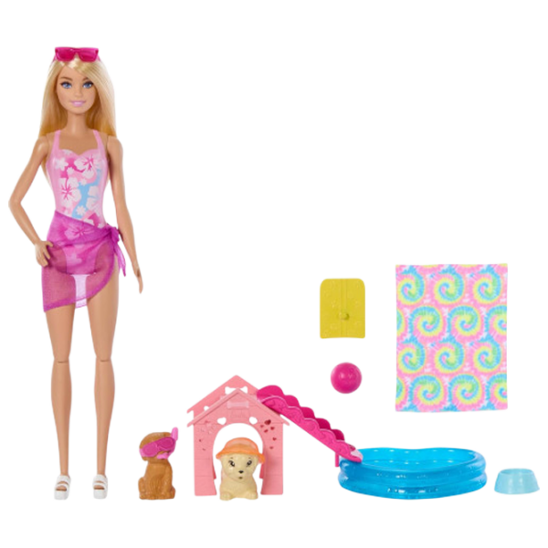 Set Barbie Pool Party Toy model JBF35 3+ photo 2