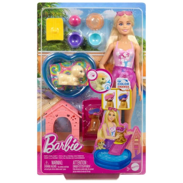 Set Barbie Pool Party Toy model JBF35 3+ photo 6