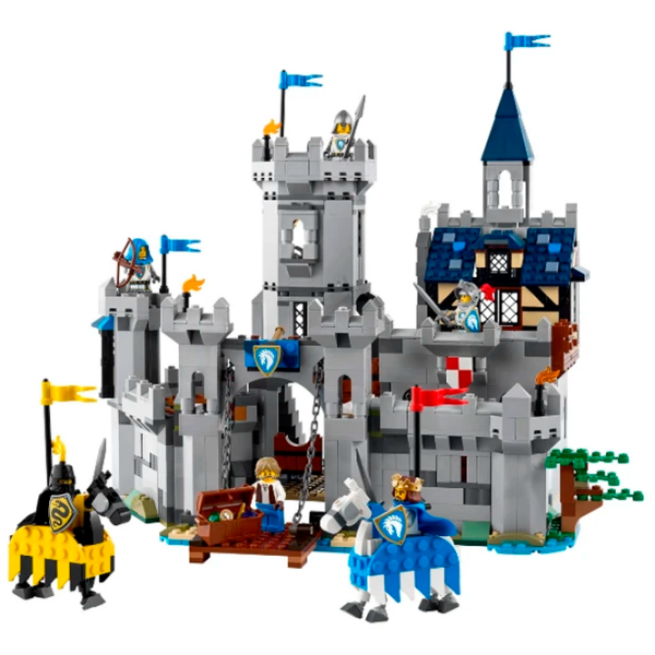 Constructor LEGO Medieval Horse Knight Castle Gray Numărul de piese 1371, 9+ photo 4