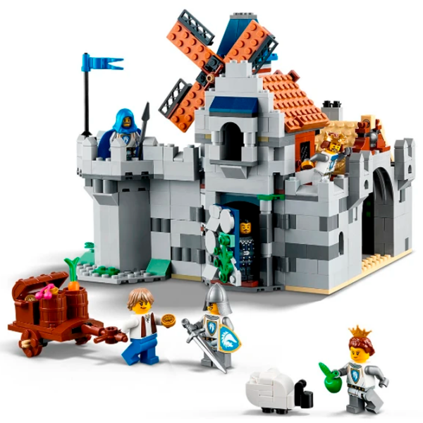 Constructor LEGO Medieval Horse Knight Castle Gray Numărul de piese 1371, 9+ photo 6