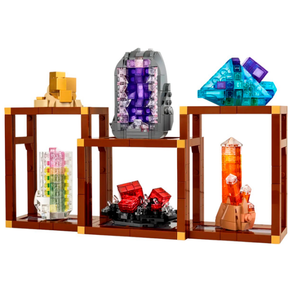 Constructor LEGO Mineral Collection Brown Numărul de piese 880, 18+ photo 2