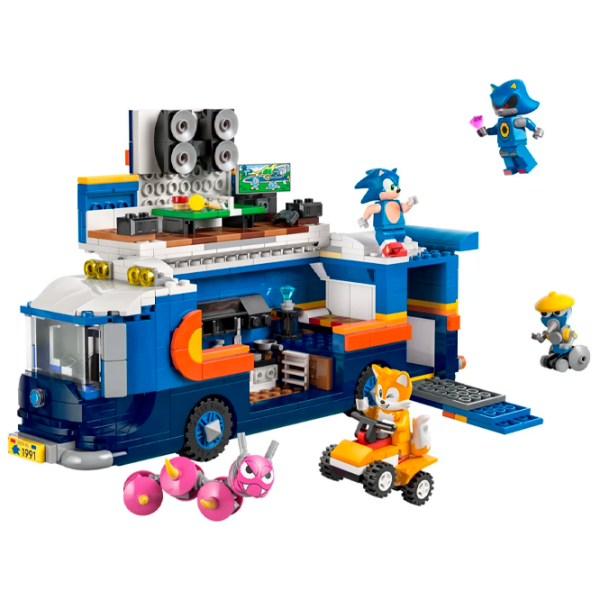 Constructor LEGO Team Sonic Command Truck Blue Numărul de piese 747, 8+ photo 2
