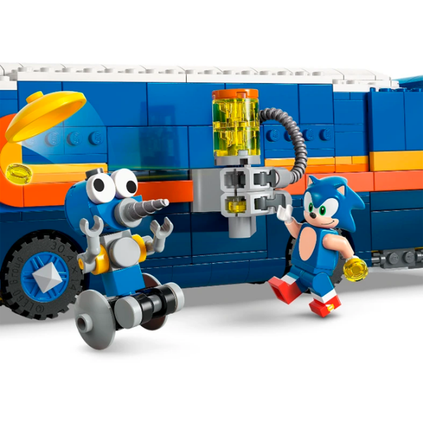 Constructor LEGO Team Sonic Command Truck Blue Numărul de piese 747, 8+ photo 7