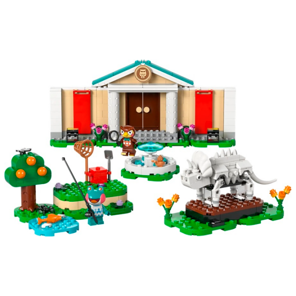 Constructor LEGO Blathers's Museum Collection Green Numărul de piese 543, 7+ photo 2