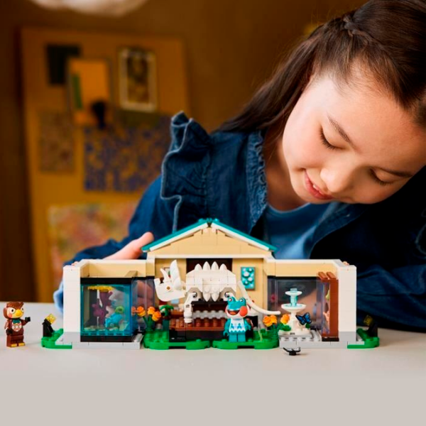 Constructor LEGO Blathers's Museum Collection Green Numărul de piese 543, 7+ photo 3