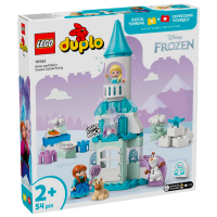 Constructor LEGO Anna And Elsa's Frozen Castle Party White Numărul de piese 54, 2+