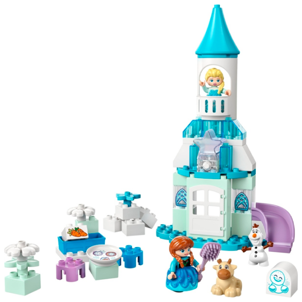 Constructor LEGO Anna And Elsa's Frozen Castle Party White Numărul de piese 54, 2+ photo 3