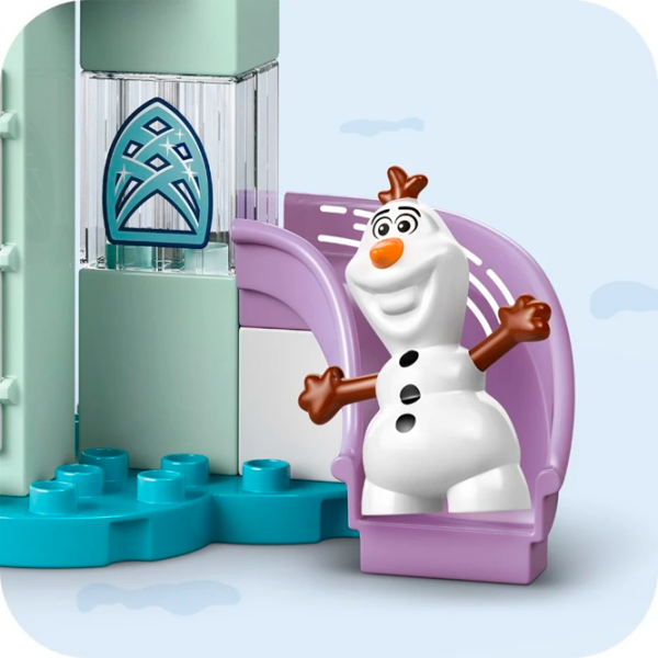 Constructor LEGO Anna And Elsa's Frozen Castle Party White Numărul de piese 54, 2+ photo 5