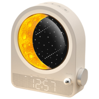 Lampă de noapte Night Light Moon Meteor White Rețea