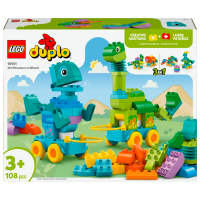 Constructor LEGO Dinosaurs On Wheels Blue Numărul de piese 108, 3+