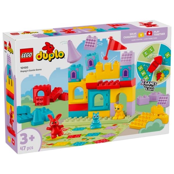 Constructor LEGO Hopsy's Castle Game Yellow Numărul de piese 47, 3+ photo 1
