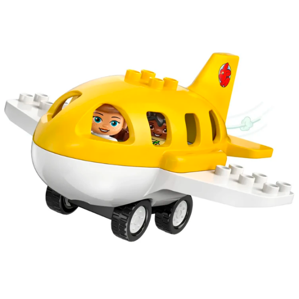 Constructor LEGO First Time At The Airport Yellow Numărul de piese 23, 2+ photo 2