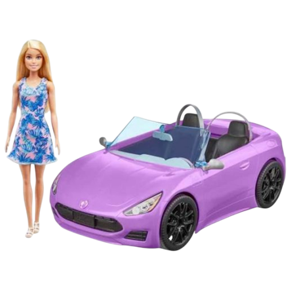 Набор Mattel Barbie in a purple cabriolet модель HBY29 3+ photo 1