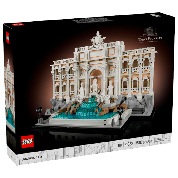 Constructor LEGO Trevi Fountain White Numărul de piese 1880, 18+ photo 1