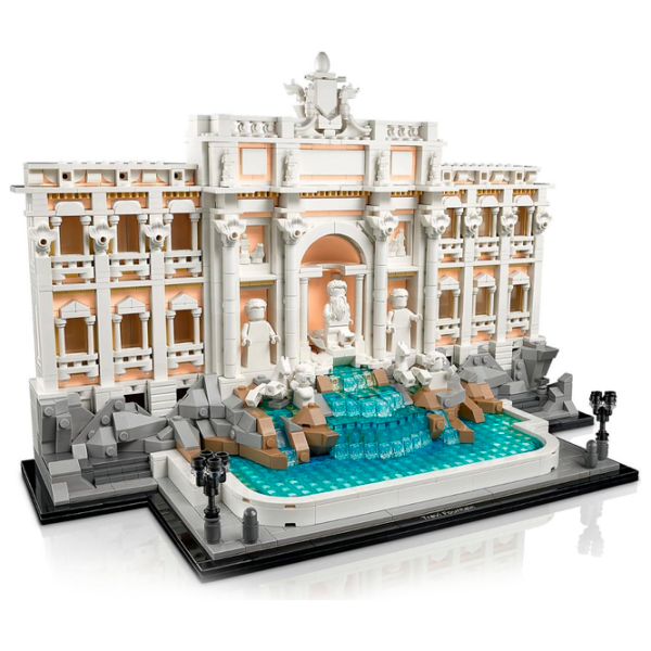 Constructor LEGO Trevi Fountain White Numărul de piese 1880, 18+ photo 3