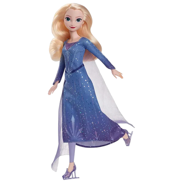 Păpușă Barbie Ice Skating Elsa prințesă JBG53 3+ photo 2