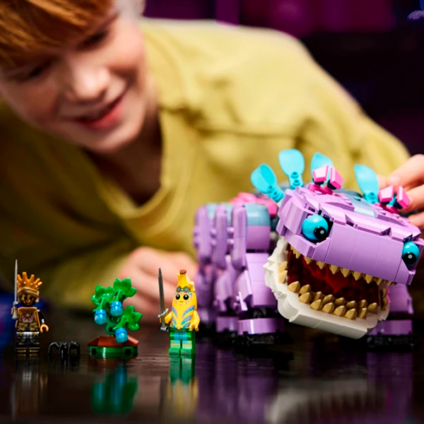 Constructor LEGO Klombo Violet Numărul de piese 1084, 10+ photo 5