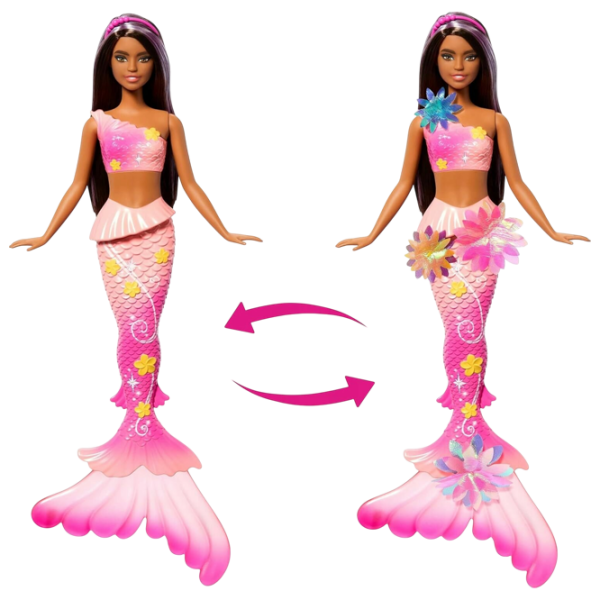 Păpușă Barbie Magical Mermaid sirenă JDM73 3+ photo 5