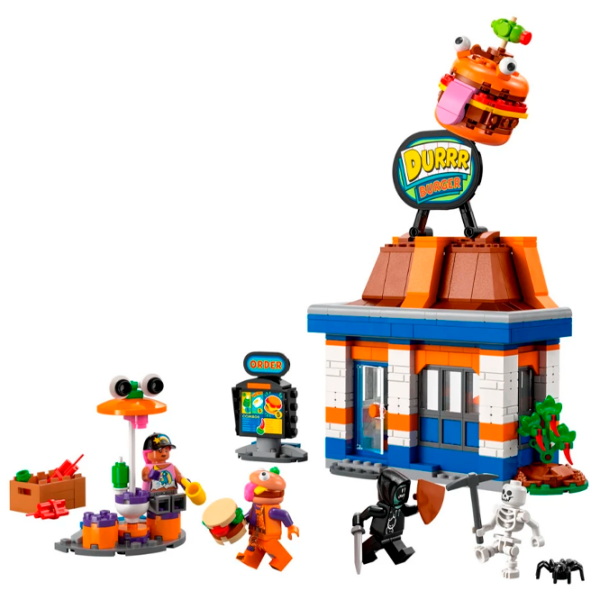 Constructor LEGO Durrr Burger Restaurant Blue Numărul de piese 546, 10+ photo 2