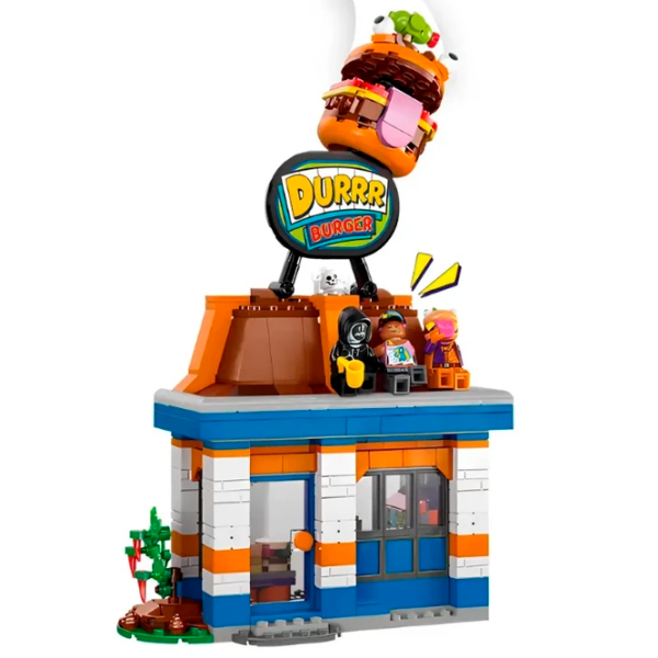Constructor LEGO Durrr Burger Restaurant Blue Numărul de piese 546, 10+ photo 3