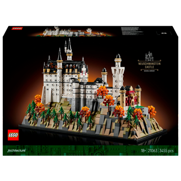 Constructor LEGO NEUSCHWANSTEIN CASTLE White Numărul de piese 3455, 18+ photo 1