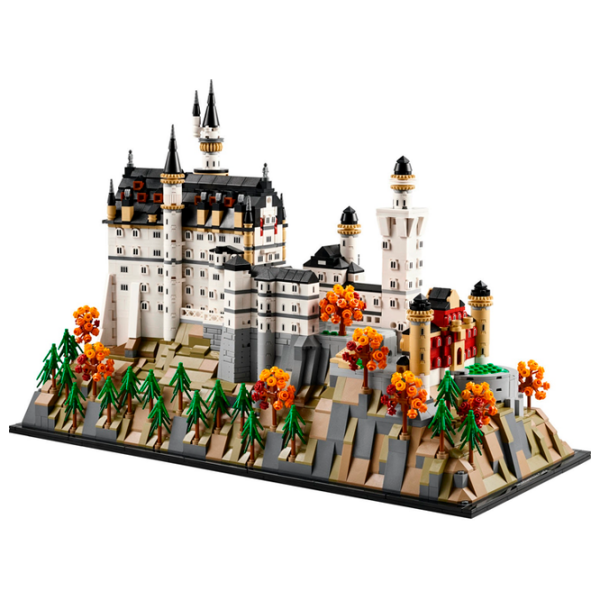 Constructor LEGO NEUSCHWANSTEIN CASTLE White Numărul de piese 3455, 18+ photo 2