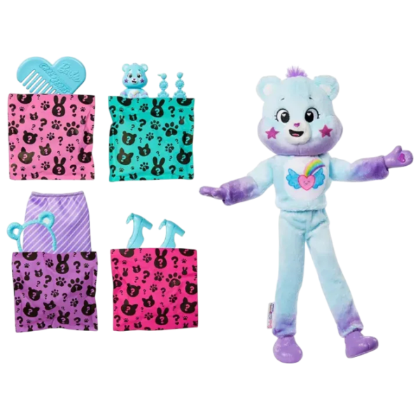 Păpușă Barbie Care Bear model JFV61 3+ photo 3