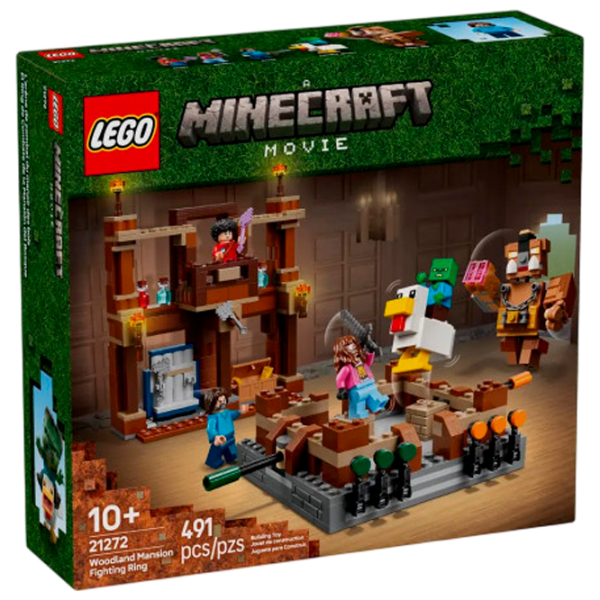 Constructor LEGO Woodland Mansion Fighting Ring Brown Numărul de piese 491, 10+ photo 1